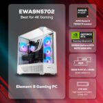 iBUYPOWER Element Gaming PC Desktop Computer AMD Ryzen 9 7900X CPU - Image 2