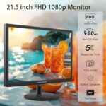 21.5 inch Computer Monitor 1920x1080 PC Monitor with HDMI VGA AV BNC USB Ports - Image 2