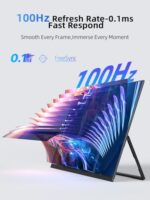 21.5'' Large Portable Monitor for Laptop 100Hz Ultra-Fast IPS Gaming Monitor - Image 2