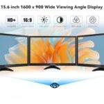 15.6 Inch Computer Monitor 1600x900 Small PC Monitor with HDMI VGA AV BNC USB - Image 2