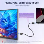 COOLHOOD 18.5 Inch FHD USB-C HDMI 120Hz Portable Monitor - Image 2