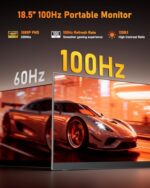 Yodoit Portable Monitor for Laptop 100Hz 18.5" FHD 1080P Screen IPS Display with - Image 2