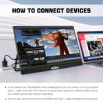 InnoView Portable Monitor 18.5 inch 100HZ 120% sRGB - Image 2
