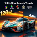 Portable Monitor 18.5'' 120Hz Gaming Monitor, 125%sRGB - Image 2