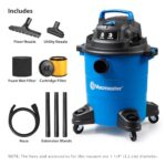 Vacmaster 5-Gallon* 3 Peak HP Wet/Dry Vacuum – VOC507PF 0101 - Image 2