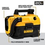 DEWALT 20V MAX Cordless Shop Vac, Wet Dry Vacuum Cleaner - Image 2