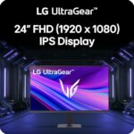 LG 24G411A-B 24-inch Ultragear Full HD (1920 x 1080) IPS Gaming Monitor - Image 2