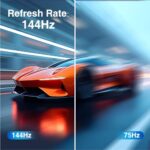 ArcticPro 24 Inch Gmaing Monitor 144Hz, FHD 1080p Computer Monitor, IPS - Image 2