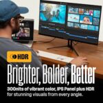 Westinghouse 24 Inch Gaming Monitor, 120Hz, 1ms, IPS Computer Monitor, 1080P FHD - Image 2