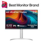 LG 27UP650K-W 27-inch Ultrafine 4K UHD (3840 x 2160) IPS Computer Monitor, 60Hz - Image 2
