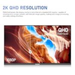 Gawfolk 27 inch IPS 2K QHD (2560×1440) Computer Monitor 75Hz Gaming PC Screen - Image 2
