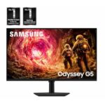Samsung 27” Odyssey G5 (G50F) Series QHD Gaming Monitor - Image 2