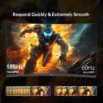 KTC 32 Inch Curved Gaming Monitor, FHD 1080p 165Hz Curve Monitor, H32S17C - Image 2