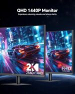 KTC 32 Inch 2K 120Hz Computer Monitor, IPS QHD 2560x1440 Monitor HDR H32T13 - Image 2