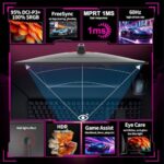 32" 4K UHD IPS Monitor, 60Hz HDMI DP Ergo, MacBook Home Office & PS5 Gaming - Image 2