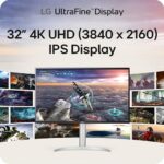 LG 32UP83AK-W 32-inch Ultrafine 4K UHD (3840 x 2160) IPS Computer Monitor, 60Hz - Image 2