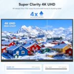 32 Inch 4K Computer Monitor, UHD 3840x 2160p IPS Display - Image 2