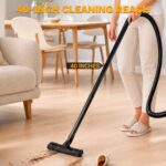 DEKOPRO Shop Vacuum Wet and Dry:4-Gallon 3 Peak HP Portable Shop Vac - Image 2