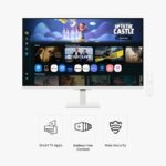 Samsung 32-Inch M5 (M50F) Series FHD Smart Monitor with Streaming TV, Speakers - Image 2