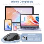 Mouse for MacBook Bluetooth Wireless Mice Laptop Mac Pro iPad with Jiggler - Image 2