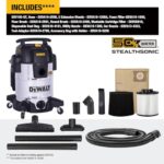 DEWALT 10 Gallon STEALTHSONIC Wet and Dry Shop Vacuum - Image 2