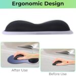 Gel Wrist Rest Mouse Pad, Ergonomic Mousepad with Wrist Support - Image 2