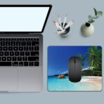 Mouse Pad, Square Mousepad, Gaming Mouse Mat with Anti-Slip Rubber Base for - Image 2