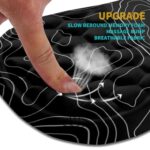 Hokafenle Ergonomic Mouse Pad Wrist Support, Wrist Rest Mousepad for Carpal - Image 2