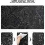 Large Gaming Mouse Pad, Waterproof Extra Large Mousepad with Stitched Edges - Image 2