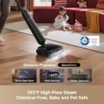 DREAME Aero Pro Steam Wet Dry Vacuum Mop, 392°F Steam Cleaning, 28kPa Suction - Image 2