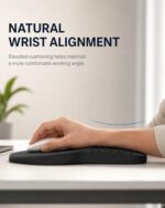 Ergonomic Mouse Pad with Wrist Rest Support, Mousepad for Carpal Tunnel Pain - Image 2