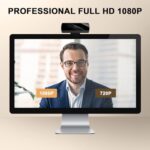 Diccik 1080P Webcam with Microphone, Full HD Video Calling Web Camera - Image 2