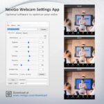 NexiGo N960E 1080P 60FPS Webcam with Light, Software Included, Fast AutoFocus - Image 2