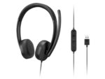 Lenovo USB-A Wired Stereo Headset for PC/Laptop, AI Noise Canceling via APP - Image 2
