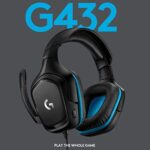 Logitech G432 Wired Gaming Headset - Black - Image 2