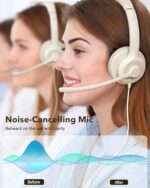 JIAMQISHI USB Headset with Microphone for PC (B0F4CVVL67) - Image 2