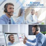 awatrue Wireless Headset with Mic for Work, Noise Canceling for Clear Calls - Image 2