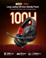 acer Wireless Gaming Headset, PS5 Headset with 2.4GHz for Ps5, Ps4, PC, Switch - Image 2