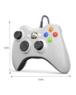 VOYEE PC Controller, Wired Controller Compatible with Microsoft Xbox 360 & - Image 3