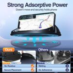 Loncaster Car Phone Holder, Car Phone Mount Silicone Car Pad Mat for Various - Image 2