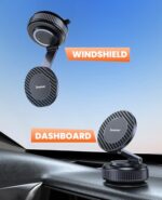 Jononser Suction Phone Mount for Car Dashboard/Windshield - 360°Adjustable - Image 2