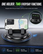 Car Phone Holder 360 Degree Rotation Navigation Mount Splendid Dashboard - Image 2