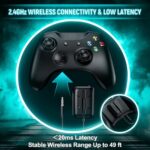 MD33 Wireless Gaming Headset with Mic for Xbox Series X|S Xbox One PS5 PC - 60H - Image 2
