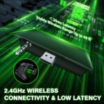 WolfLawS Wireless Gaming Headset with Mic for Xbox Series X|S Xbox One PS5 - 60H - Image 2