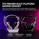 Logitech G Astro A50 Multi-Platform Wireless Gaming Headset - Black - For PS5 - Image 2