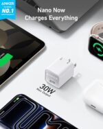 Anker Nano Phone Charger, 30W Portble and Foldable USB C GaN Charger - Image 2