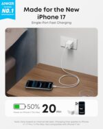Anker Nano 47W Fast Charger USB C, 2-Port Compact Foldable USB C GaN Charger for - Image 2
