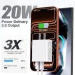 [2 Pack] LCGENS USB C Wall Charger Block 20W - Image 2