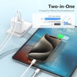 USB C Charger Block,3-Pack Dual Port USB C Fast Charging Block - Image 3