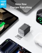 Anker Nano Phone Charger, 30W Portble and Foldable USB C GaN (B0B2MLRF93) - Image 2